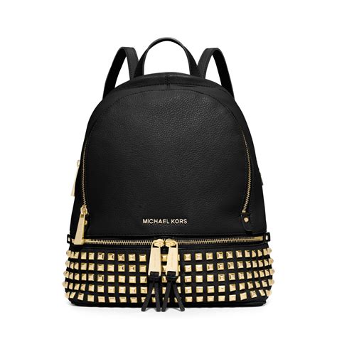 black backpack purse michael kors|michael kors black leopard backpack.